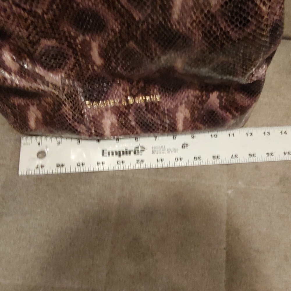 Dooney & Bourke python purse - Picture 6 of 6